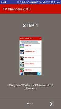 TV Channels Live स्क्रीनशॉट 1