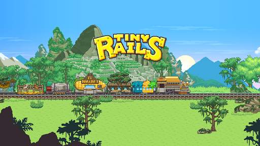 Tiny Rails - Train Tycoon 2023 स्क्रीनशॉट 1
