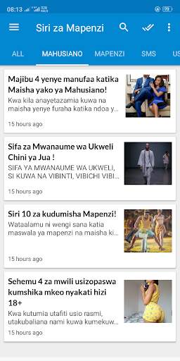 Siri za Mapenzi screenshot 2