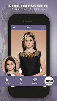 Girl Dress Suit Photo Editor screenshot 4