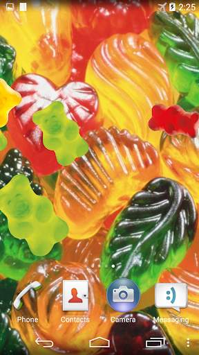 Jelly and Candy Live Wallpaper screenshot 3