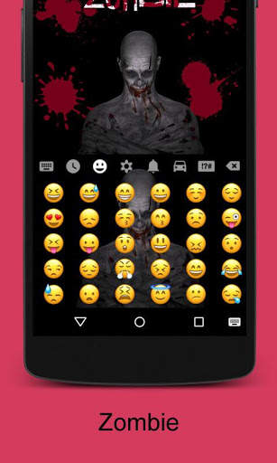Zombie Live Keyboard Theme screenshot 4