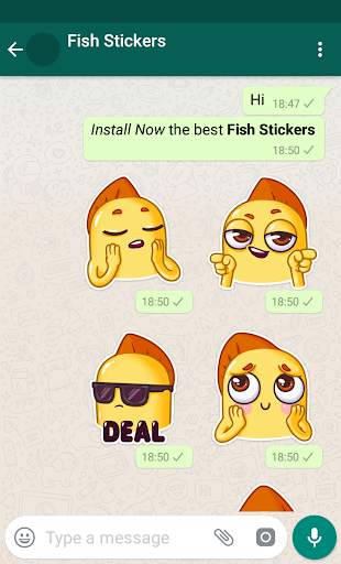New WAStickerApps 🦈 Fish Stickers For WhatsApp screenshot 3