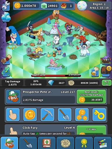 Tap Tap Dig 2: Idle Mine Sim 13 تصوير الشاشة