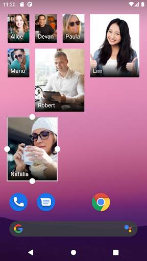 Direct Call Widget 2 تصوير الشاشة