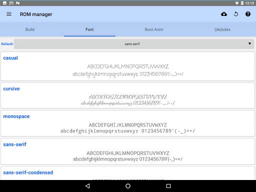 3C ROM Manager (root) screenshot 3