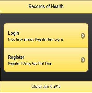 Record of Health screenshot 1