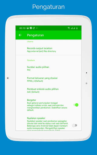 Perekam Panggilan Otomatis screenshot 9