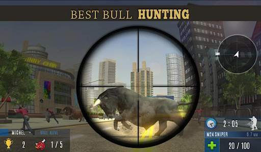 Angry Bull Attack Shooting स्क्रीनशॉट 3