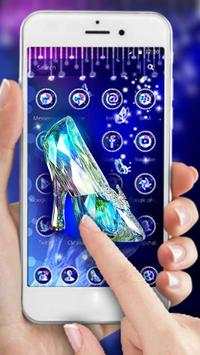 Blue Girls Slipper Launcher Theme screenshot 2