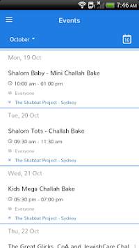 My Shul App screenshot 1
