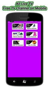All Live TV - Free TV Channel on Mobile screenshot 3