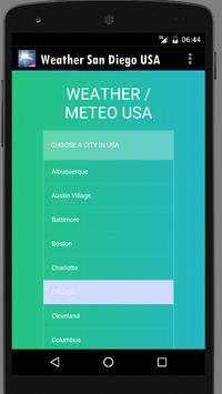Weather San Diego USA screenshot 2