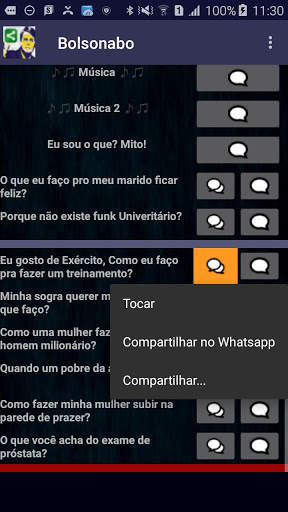 Bolsonabo no Whatsapp (Paródia do Bolsonaro) screenshot 2