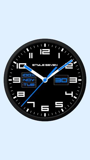 Square Analog Clock-7 screenshot 5