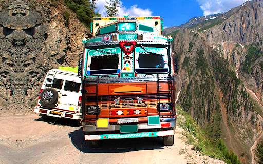 Indian truck Driving Game: Cargo Truck Drive 2021 screenshot 3