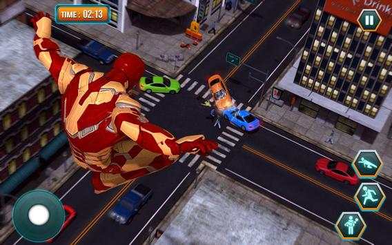 Grand Super Iron Hero Flying Rescue Mission 2018 2 screenshot 4