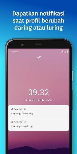 WhatsLog - Whatsapp (WA) and Telegram (TG) tracker screenshot 1