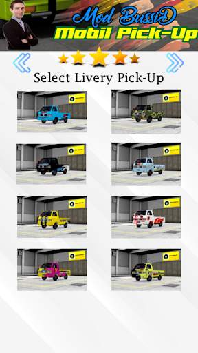 Mod Bussid Mobil Pick-Up screenshot 5