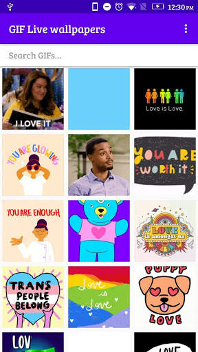 GIF Live wallpapers screenshot 5