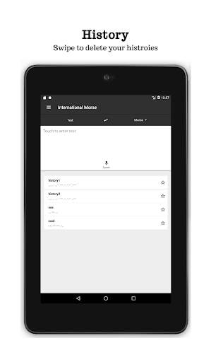 Morse Translator - Morse Code & Editable Alphabet screenshot 9