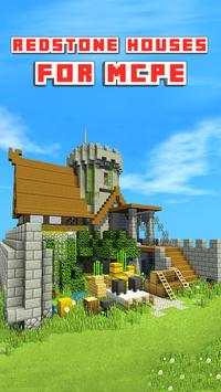 Redstone Houses Maps for MCPE 1 تصوير الشاشة