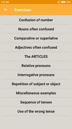 Common Mistakes in English скриншот 4