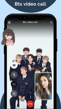 BTS Video Call Prank 5 تصوير الشاشة