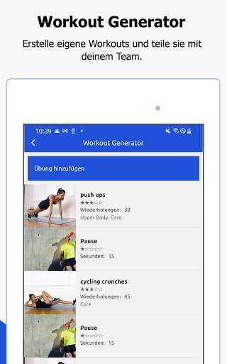 Teamfit - Training im Team screenshot 14