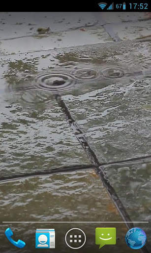Rain Ripples Live Wallpaper HD screenshot 2