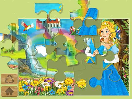 Princess Puzzles and Painting screenshot 1