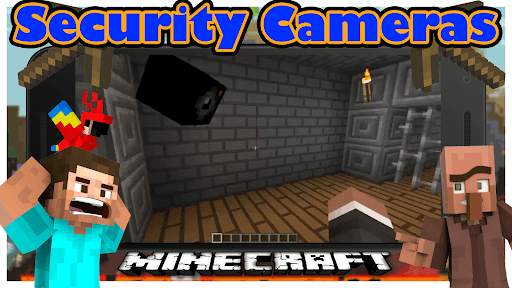 Secret Surveillance Camera furniture Minecraft Mod screenshot 3