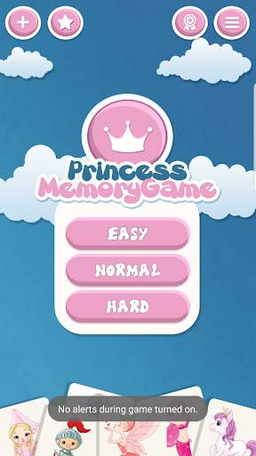 Princess memory game for kids screenshot 2