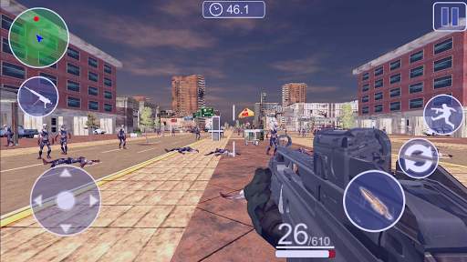 Mad War Zombies screenshot 2