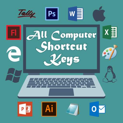 Computer Shortcut Keys: 500  Shortcut Keys 1.3