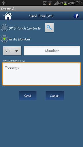 SMSPunch -Free SMS to Pakistan screenshot 3