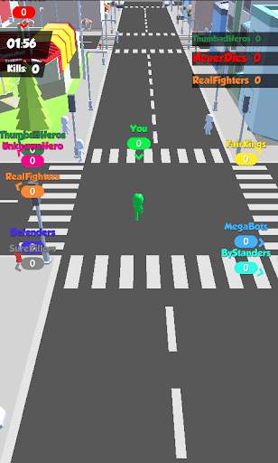 🏃Crowd War 3D-Rush City Games🏃 screenshot 1