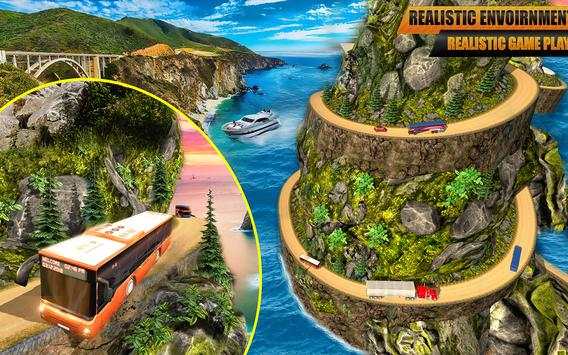 Uphill Offroad Coach Bus Driver Simulator 2018 screenshot 10