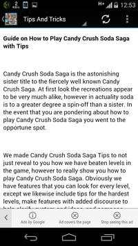 New Candy Soda Saga Guide screenshot 3