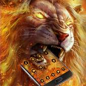 Gold Vivid Blustering Lion Theme 1.1.2