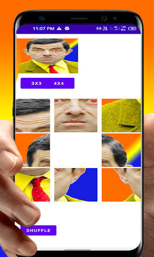 Mr Bean Game - Mr Bean Slide Puzzle Game screenshot 2