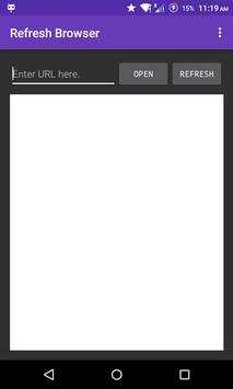 Refresh Browser screenshot 1