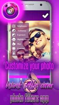 Wink Selfie Cam - Photo Filters App screenshot 1