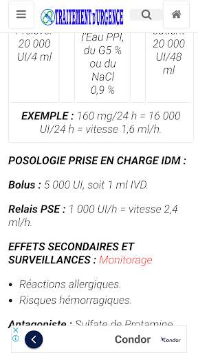 Traitement d'Urgence screenshot 13