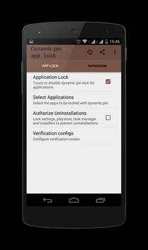 Dynamic pin app lock screenshot 3