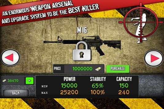 zombie ekstrim menembak sniper screenshot 3