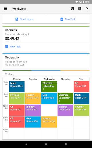 Timetable screenshot 9