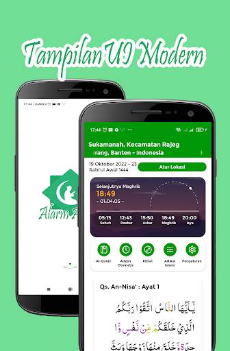 Alarm adzan otomatis screenshot 1