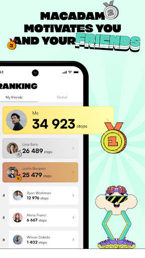 Macadam - Walk And Earn screenshot 4