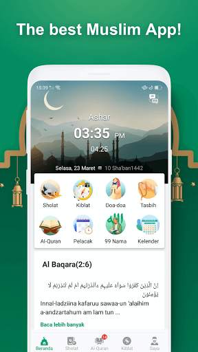 Muslim Life - Al Quran Pro, Azan, Qibla, Dua screenshot 1